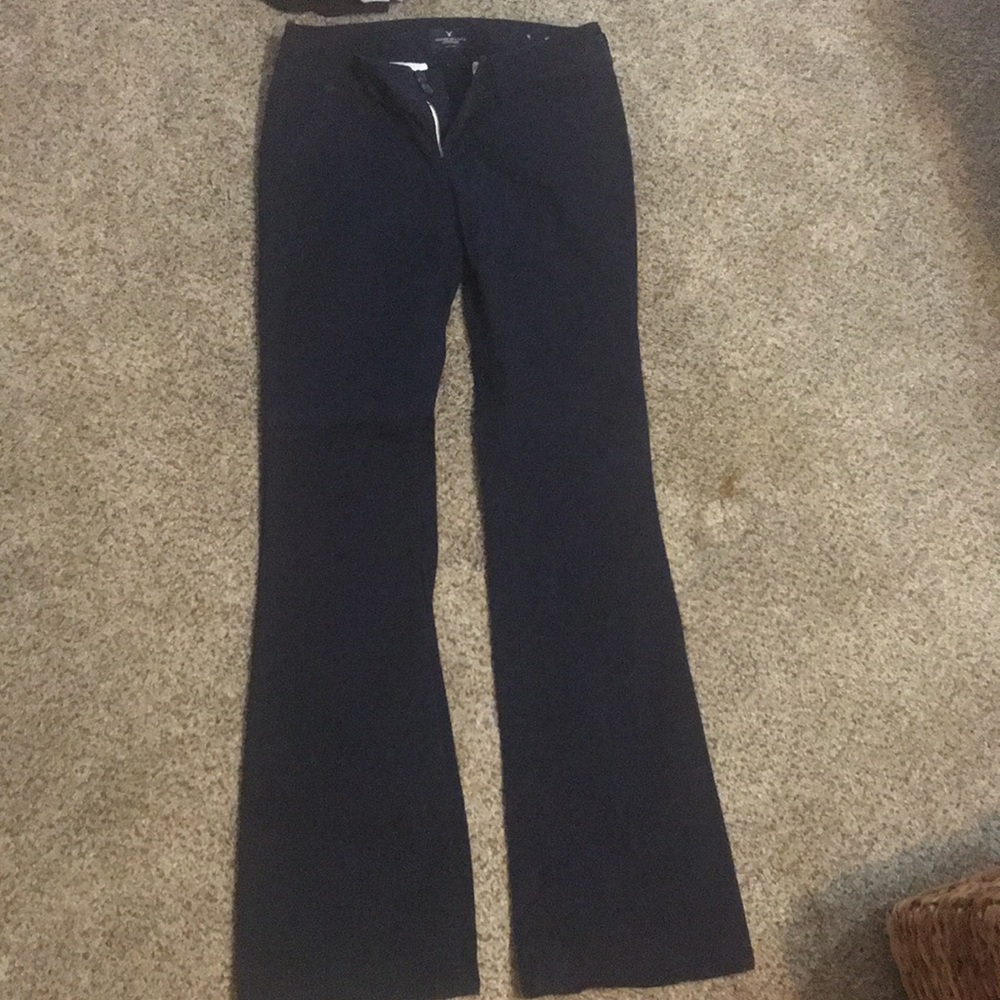 American Eagle navy blue dress pants